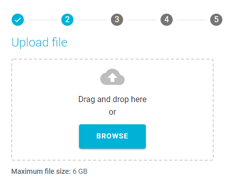 Upload file